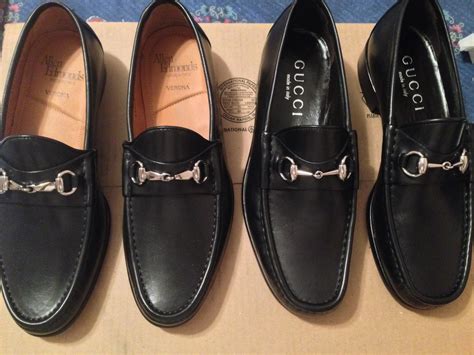 gucci verona|Allen Edmond Verano vs. Gucci Classic Horsebit loafer aesthetics.